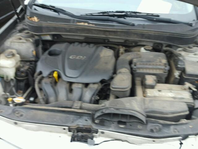 5NPEB4AC5BH171249 - 2011 HYUNDAI SONATA GLS SILVER photo 7