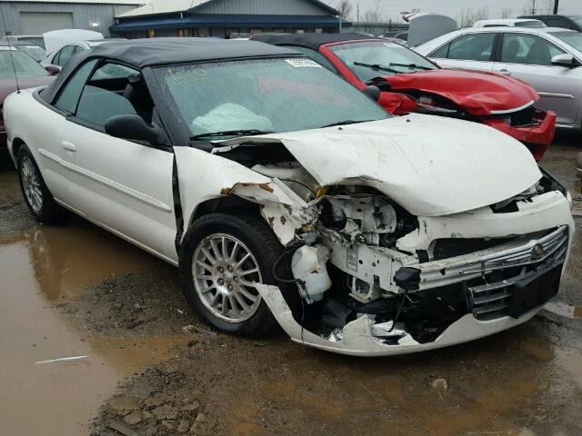 1C3EL55R95N566917 - 2005 CHRYSLER SEBRING TO WHITE photo 1