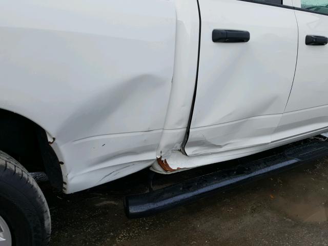 1D7RV1GP9BS630856 - 2011 DODGE RAM 1500 WHITE photo 9