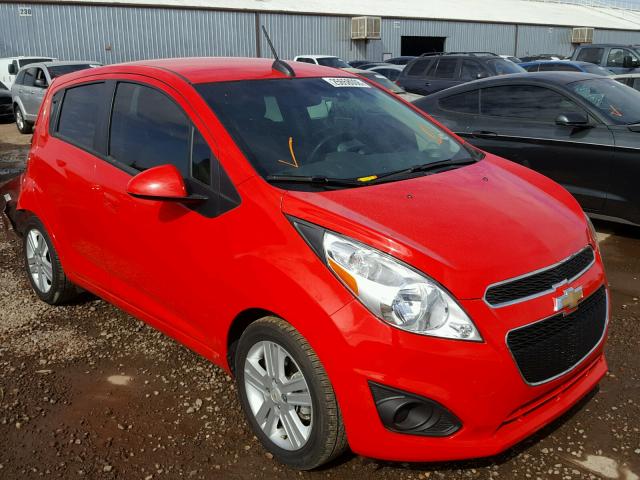 KL8CD6S90FC742043 - 2015 CHEVROLET SPARK 1LT RED photo 1