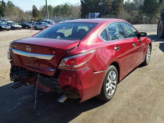 1N4AL3AP3EC325570 - 2014 NISSAN ALTIMA 2.5 RED photo 4