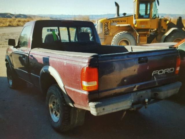 1FTCR11X3RPA33213 - 1994 FORD RANGER PURPLE photo 3