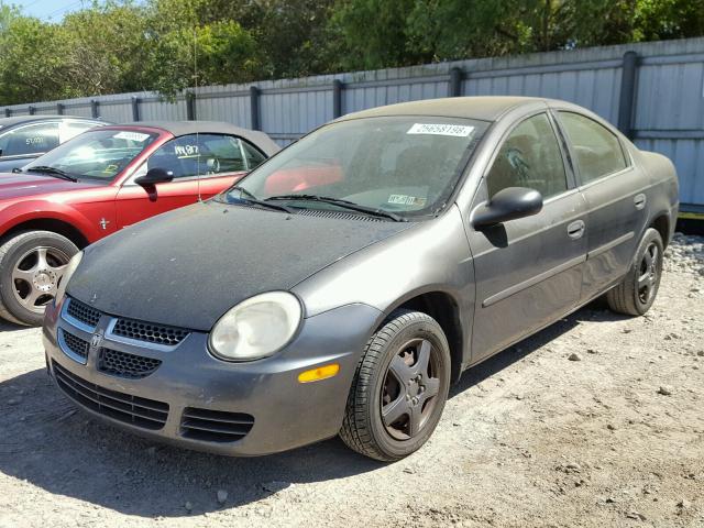 1B3ES26C94D624599 - 2004 DODGE NEON BASE GRAY photo 2