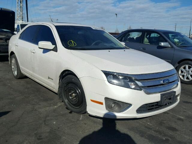 3FADP0L39AR298106 - 2010 FORD FUSION HYB WHITE photo 1