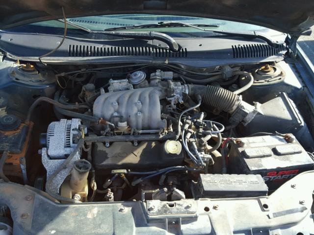 1FALP52U6TG102801 - 1996 FORD TAURUS GL GREEN photo 7