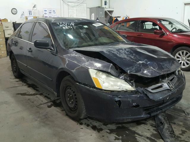 1HGCM56384A157177 - 2004 HONDA ACCORD LX BLACK photo 1