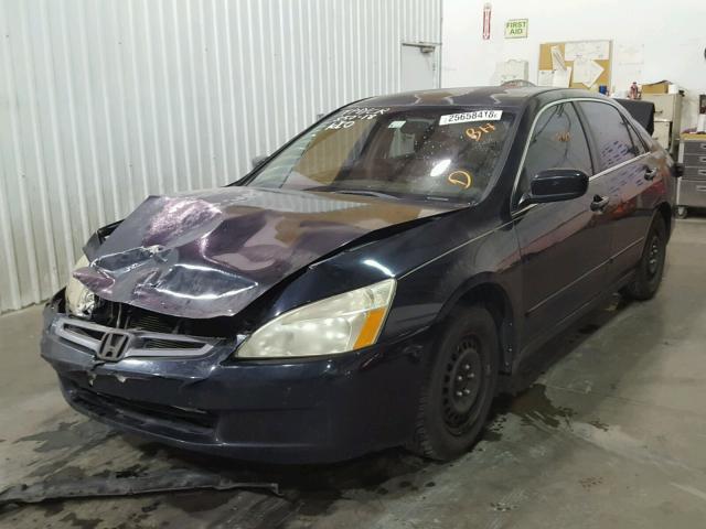 1HGCM56384A157177 - 2004 HONDA ACCORD LX BLACK photo 2