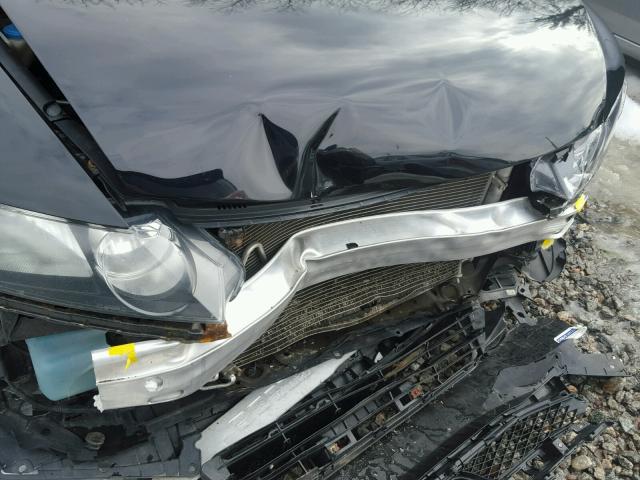 2HGFA16539H538895 - 2009 HONDA CIVIC LX BLACK photo 9