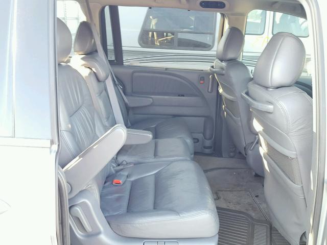 5FNRL38625B094223 - 2005 HONDA ODYSSEY EX BLUE photo 6