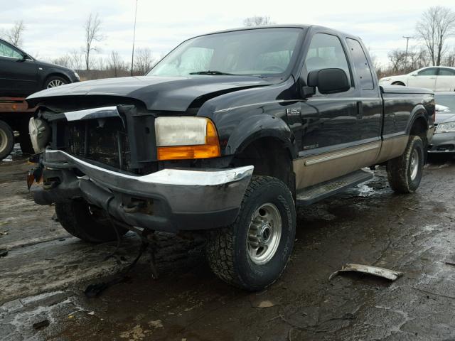 1FTNX21F3YEA34027 - 2000 FORD F250 SUPER BLACK photo 2