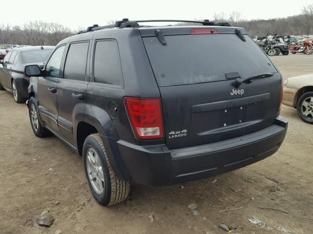 1J4GR48K86C174563 - 2006 JEEP GRAND CHER BLACK photo 3