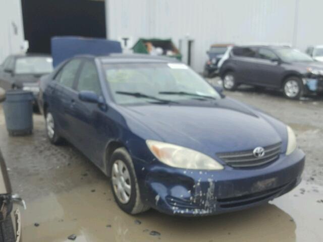 4T1BE32K64U381129 - 2004 TOYOTA CAMRY LE BLUE photo 1