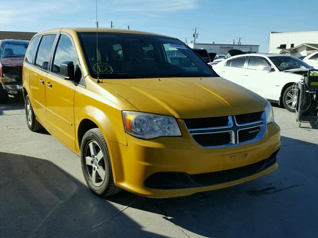 2D4RN4DG8BR731570 - 2011 DODGE GRAND CARA YELLOW photo 1