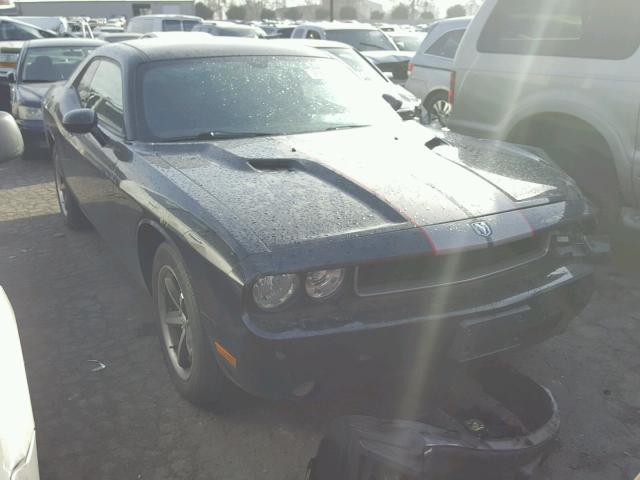 2B3CJ4DVXAH174258 - 2010 DODGE CHALLENGER BLACK photo 1