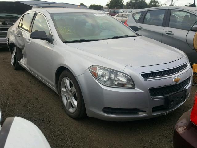 1G1ZA5E04CF373188 - 2012 CHEVROLET MALIBU LS SILVER photo 1