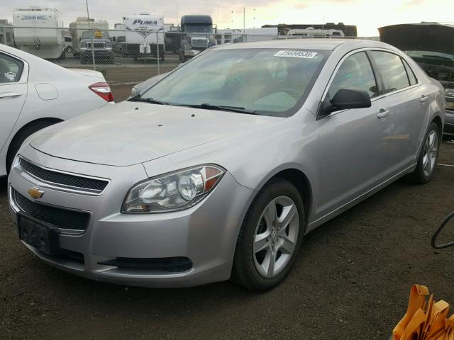 1G1ZA5E04CF373188 - 2012 CHEVROLET MALIBU LS SILVER photo 2