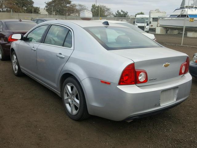 1G1ZA5E04CF373188 - 2012 CHEVROLET MALIBU LS SILVER photo 3