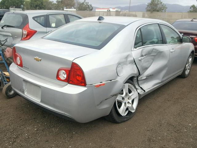 1G1ZA5E04CF373188 - 2012 CHEVROLET MALIBU LS SILVER photo 4