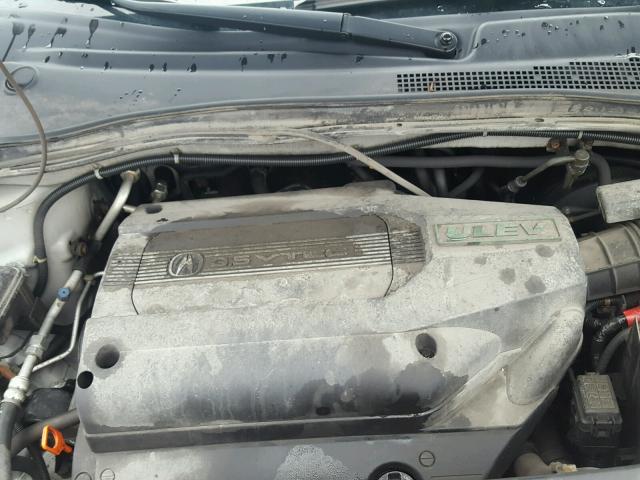 2HNYD18641H502233 - 2001 ACURA MDX TOURIN SILVER photo 7