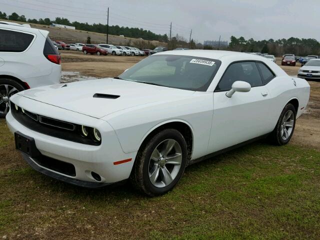 2C3CDZAG7HH519740 - 2017 DODGE CHALLENGER WHITE photo 2