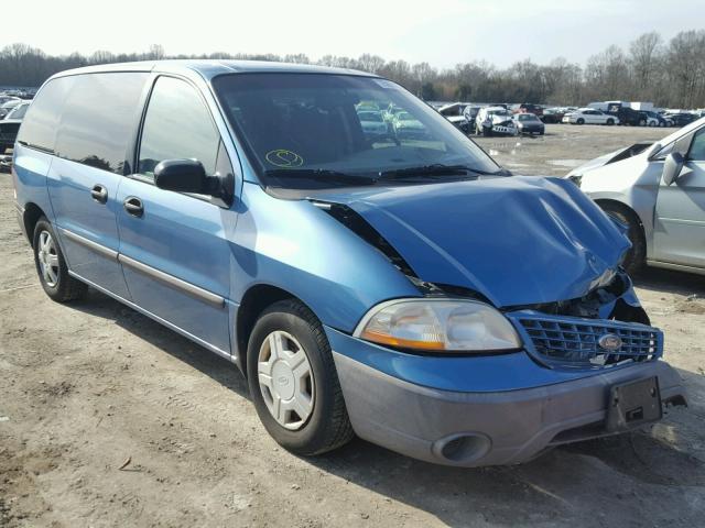 2FMZA50492BA02007 - 2002 FORD WINDSTAR L BLUE photo 1