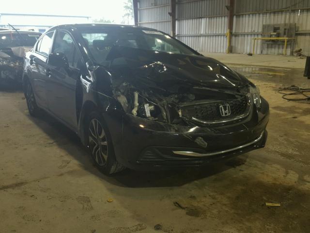 19XFB2F84DE060535 - 2013 HONDA CIVIC EX BLACK photo 1