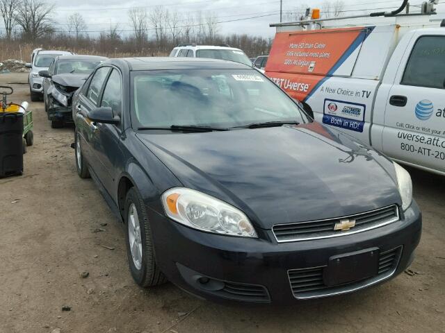 2G1WB5EK9A1164325 - 2010 CHEVROLET IMPALA LT Սև լուսանկար 1