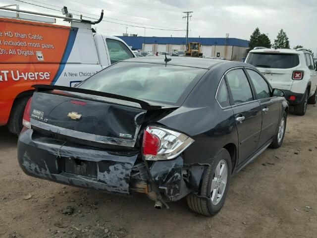2G1WB5EK9A1164325 - 2010 CHEVROLET IMPALA LT Սև լուսանկար 4