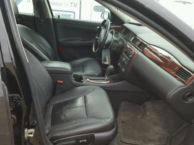 2G1WB5EK9A1164325 - 2010 CHEVROLET IMPALA LT Սև լուսանկար 5