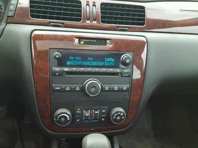 2G1WB5EK9A1164325 - 2010 CHEVROLET IMPALA LT Սև լուսանկար 9