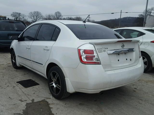 3N1AB6AP7BL630975 - 2011 NISSAN SENTRA 2.0 WHITE photo 3