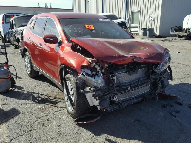 5N1AT2MT9FC871168 - 2015 NISSAN ROGUE S RED photo 1