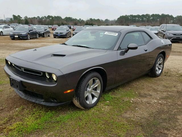 2C3CDZAG7HH637982 - 2017 DODGE CHALLENGER CHARCOAL photo 2