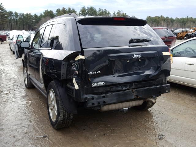 1J4NF1FB3AD640338 - 2010 JEEP COMPASS SP BLACK photo 3