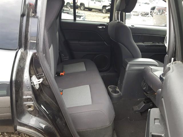 1J4NF1FB3AD640338 - 2010 JEEP COMPASS SP BLACK photo 6