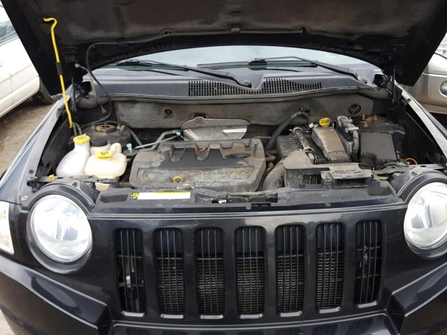 1J4NF1FB3AD640338 - 2010 JEEP COMPASS SP BLACK photo 7