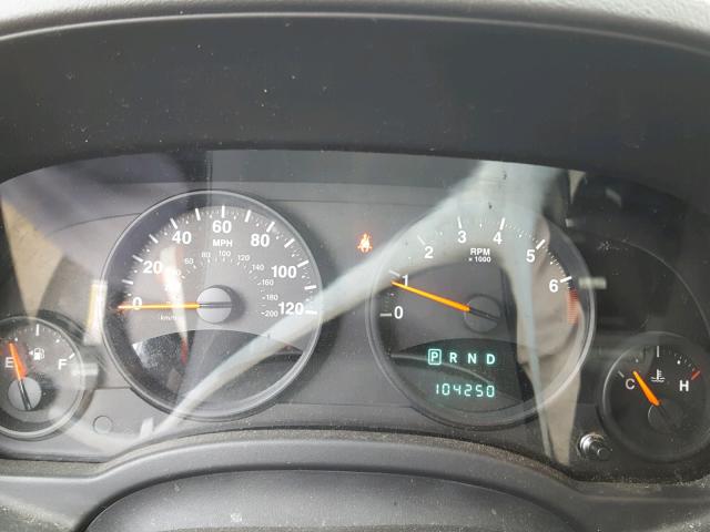 1J4NF1FB3AD640338 - 2010 JEEP COMPASS SP BLACK photo 8