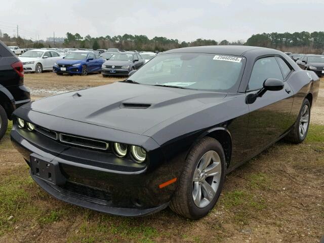 2C3CDZAG9HH637983 - 2017 DODGE CHALLENGER BLACK photo 2