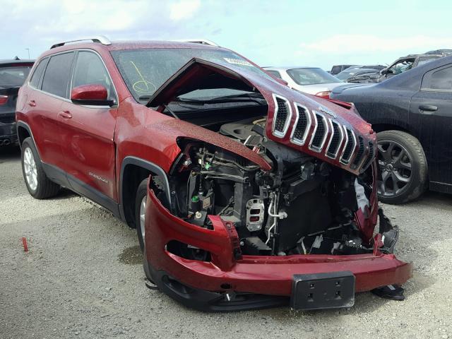 1C4PJLCB5FW620388 - 2015 JEEP CHEROKEE L BURGUNDY photo 1