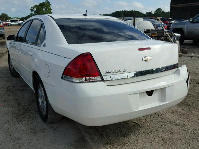 2G1WT58K469175847 - 2006 CHEVROLET IMPALA LT WHITE photo 3