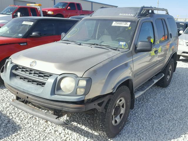 5N1ED28T44C606292 - 2004 NISSAN XTERRA XE TAN photo 2