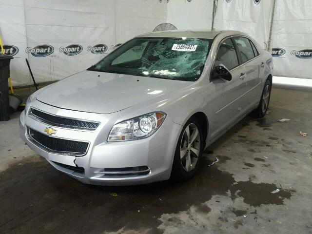 1G1ZC5E04CF187550 - 2012 CHEVROLET MALIBU 1LT SILVER photo 2