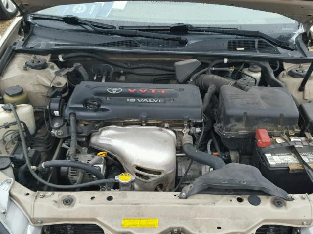 4T1BE32K93U172739 - 2003 TOYOTA CAMRY LE GOLD photo 7