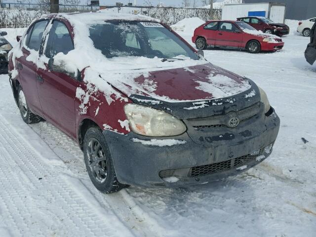 JTDBT123840331590 - 2004 TOYOTA ECHO RED photo 1