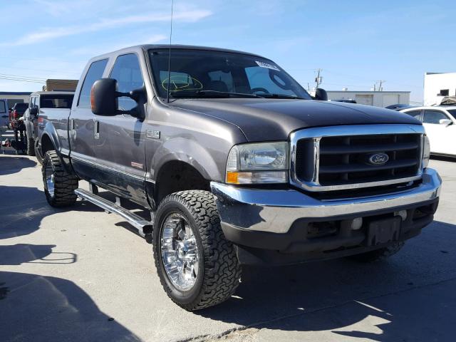 1FTNW21P74EB74233 - 2004 FORD F250 SUPER GRAY photo 1