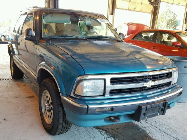 1GNDT13W3S2101000 - 1995 CHEVROLET BLAZER TEAL photo 1