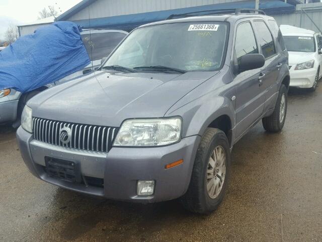 4M2CU87177KJ03620 - 2007 MERCURY MARINER PR GRAY photo 2