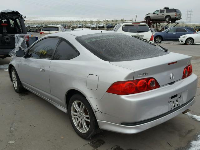 JH4DC53886S008947 - 2006 ACURA RSX SILVER photo 3