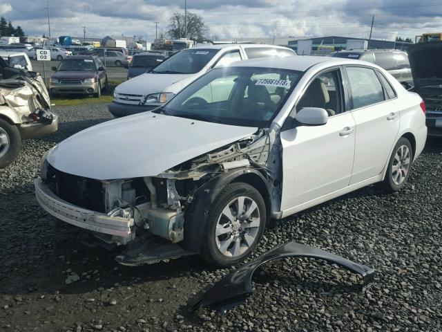 JF1GE6A60AH504224 - 2010 SUBARU IMPREZA 2. WHITE photo 2