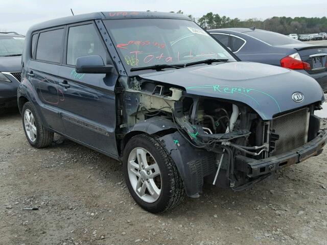 KNDJT2A25B7257463 - 2011 KIA SOUL TURQUOISE photo 1